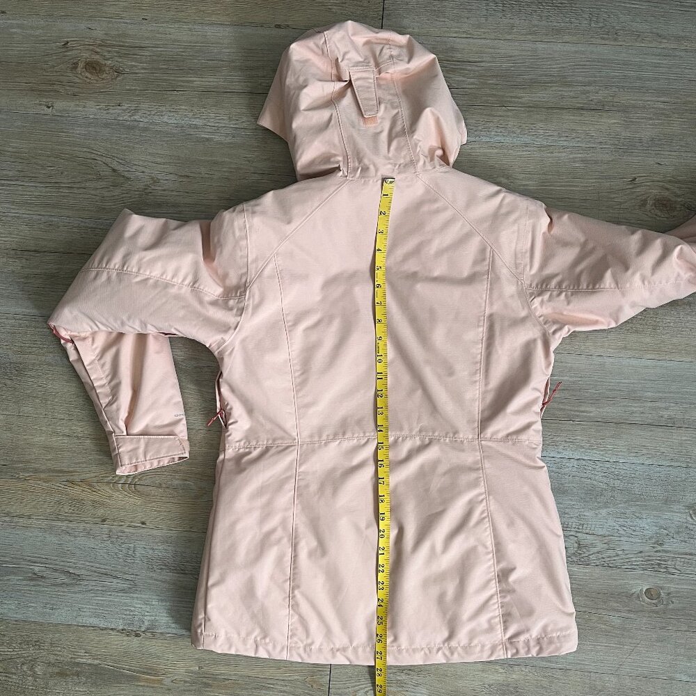 Columbia Whirlibird Interchange 3-in-1 Jacket with Omni Heat Peach Pink XS/Ski - Picture 10 of 10